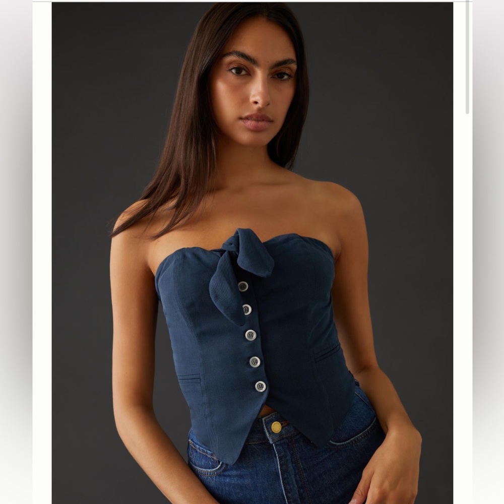 Maeve strapless top